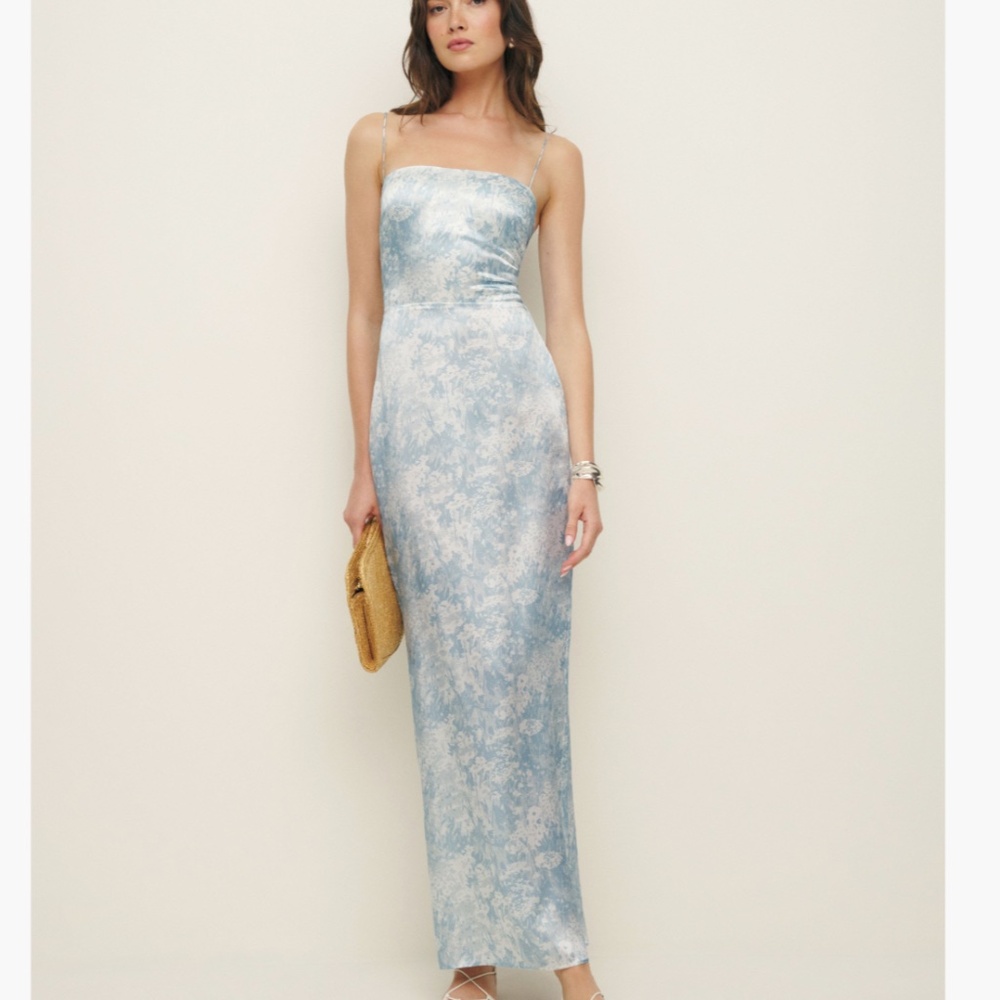 Frankie Silk Dress - Idyllic